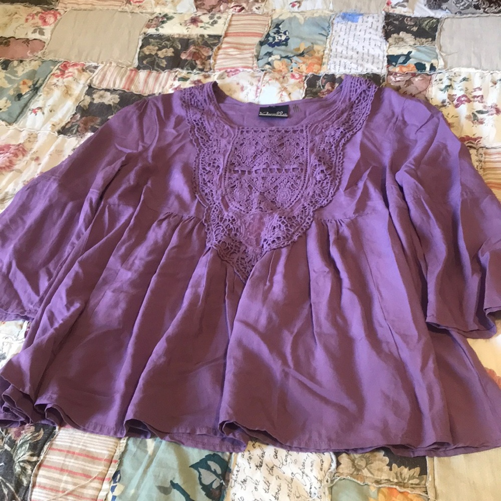 Tunic Purple Top